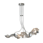 Pangea 6 Light 48" Wide Abstract Linear Pendant