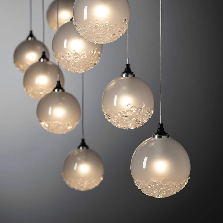 Fritz 10 Light 45" Wide Suspension Linear Pendant