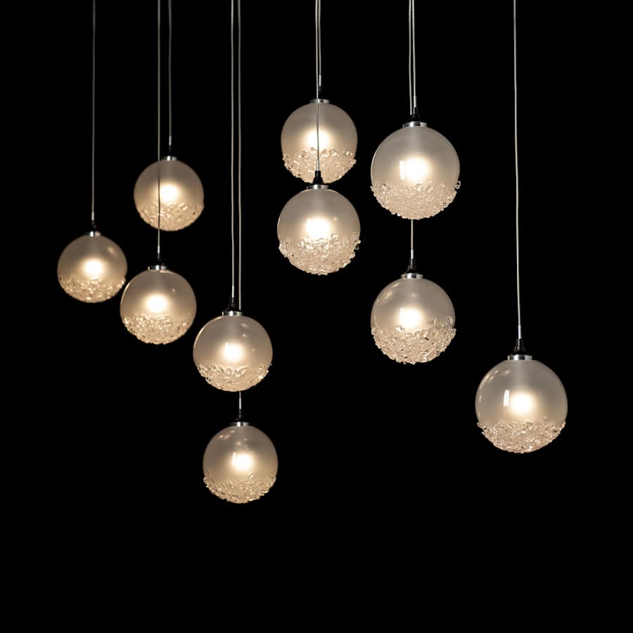 Fritz 10 Light 45" Wide Suspension Linear Pendant