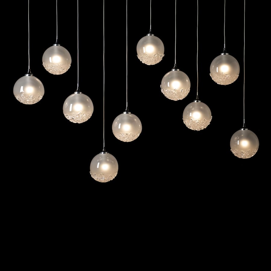 Fritz 10 Light 45" Wide Suspension Linear Pendant