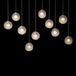 Fritz 10 Light 45" Wide Suspension Linear Pendant