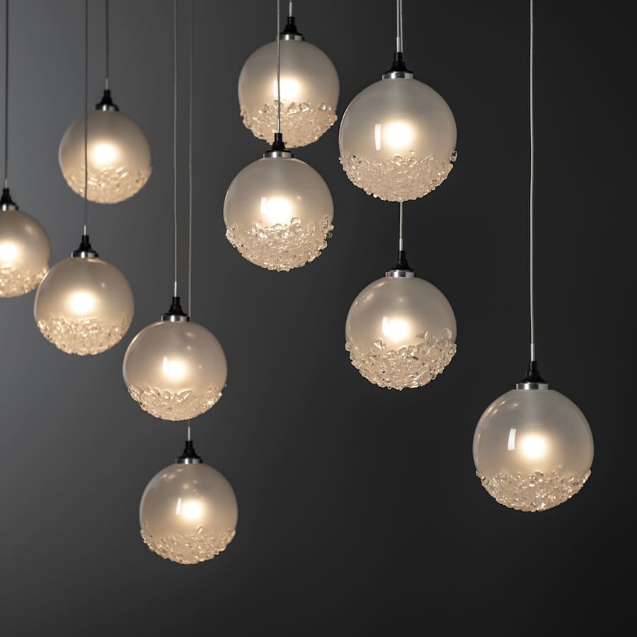Fritz 10 Light 45" Wide Suspension Linear Pendant