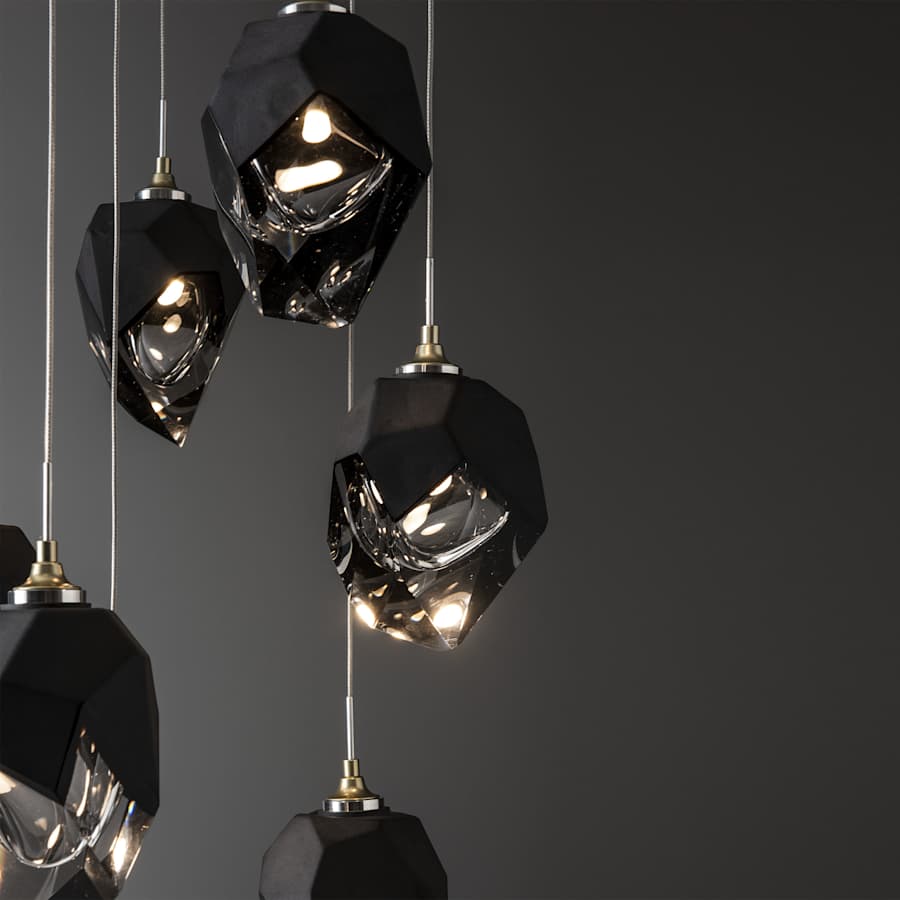 Chrysalis 9 Light 21" Wide Multi Light Pendant