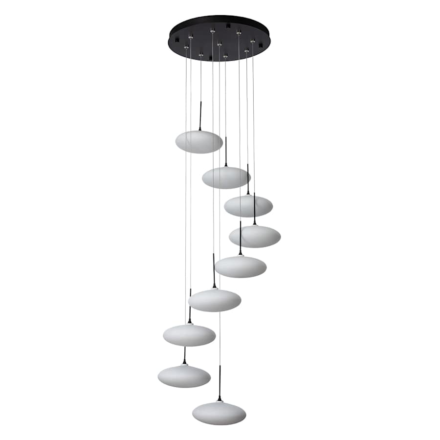 Clouds 9 Light 24" Wide Multi Light Pendant