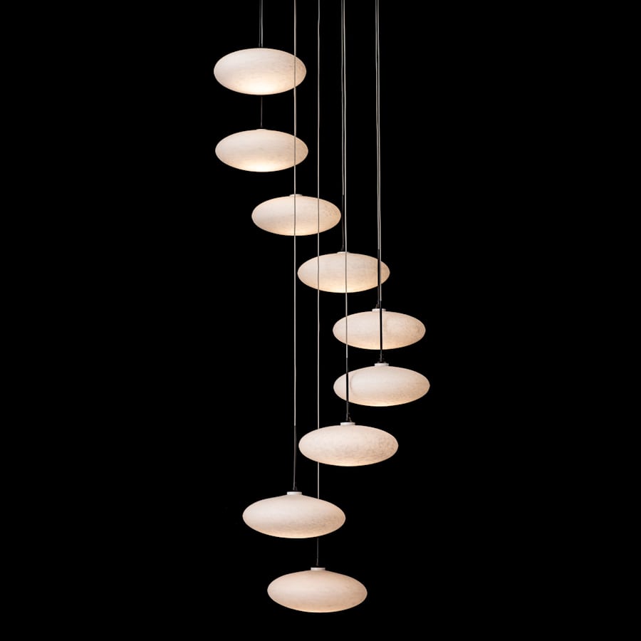 Clouds 9 Light 24" Wide Multi Light Pendant