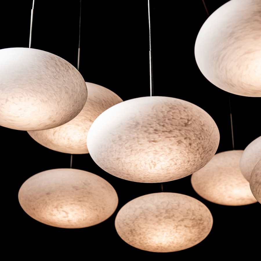 Clouds 10 Light 42" Wide Multi Light Pendant
