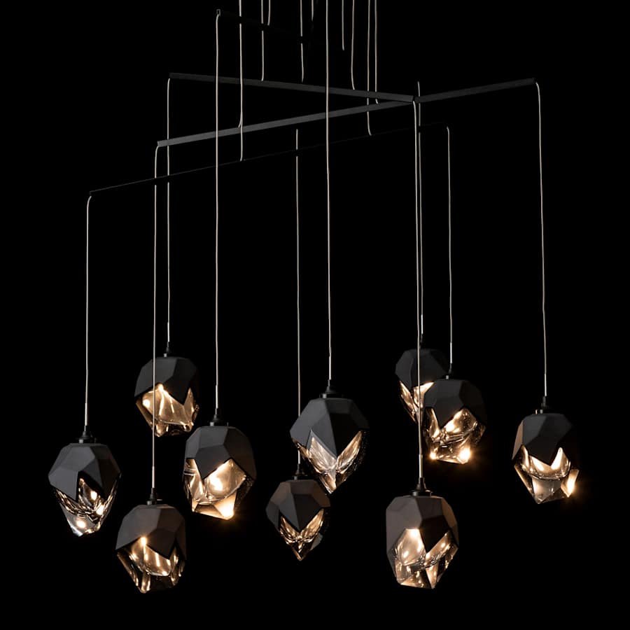 Chrysalis 10 Light 38" Wide Crystal Multi Light Pendant