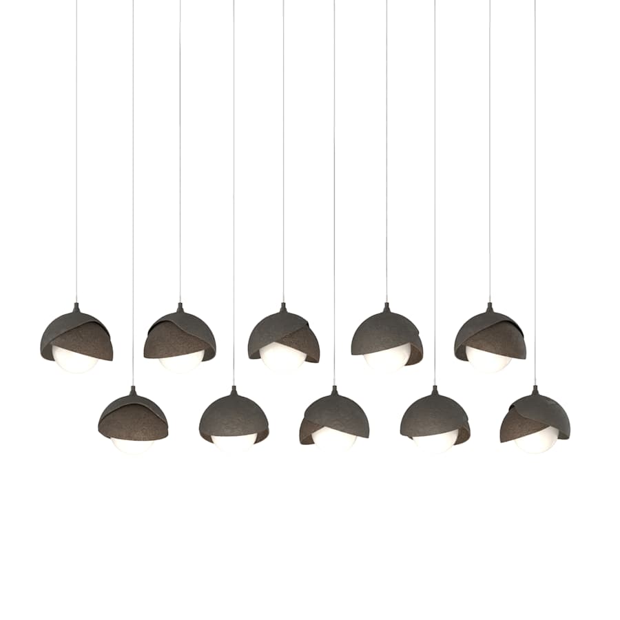 Brooklyn 10 Light 45" Wide Suspension Multi Light Pendant