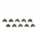 Brooklyn 10 Light 45" Wide Suspension Multi Light Pendant