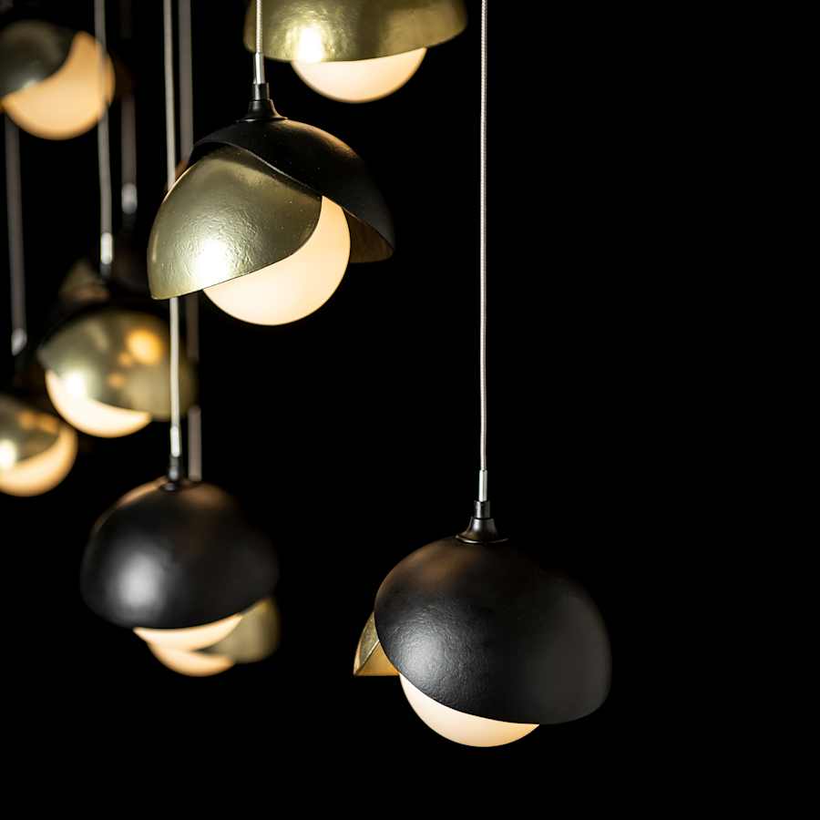 Brooklyn 10 Light 45" Wide Suspension Multi Light Pendant
