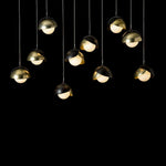 Brooklyn 10 Light 45" Wide Suspension Multi Light Pendant