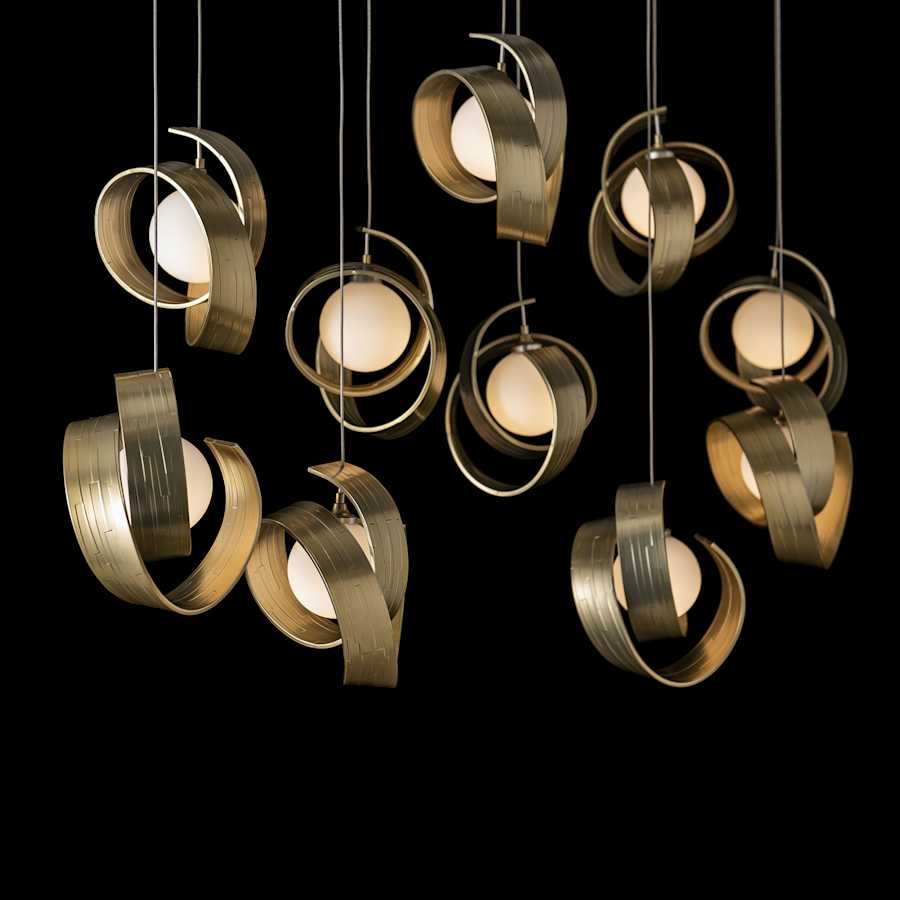 Riza 10 Light 47" Wide Linear Pendant