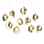 Riza 10 Light 47" Wide Linear Pendant