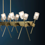 Echo 12 Light 48" Wide Linear Pendant