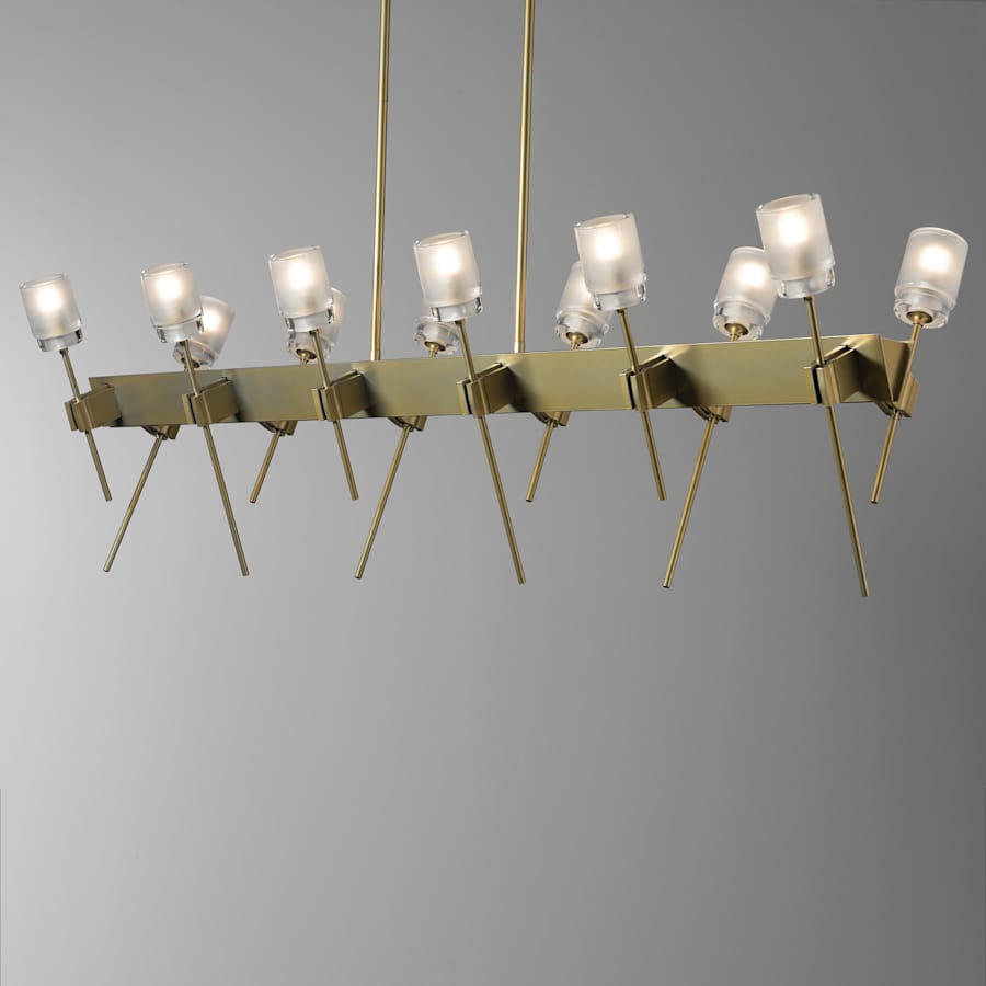 Echo 12 Light 48" Wide Linear Pendant