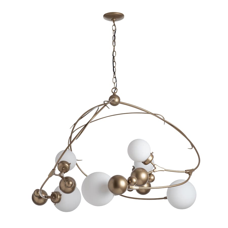 Sprig 6 Light 49" Wide Abstract Chandelier