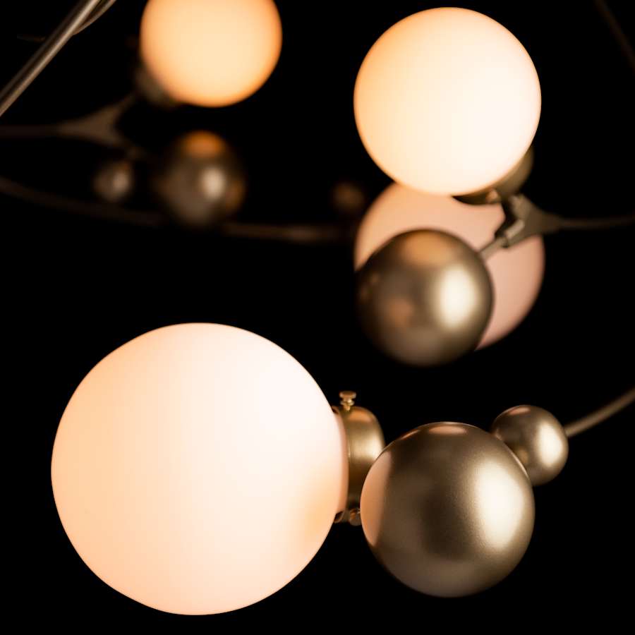 Sprig 6 Light 49" Wide Abstract Chandelier