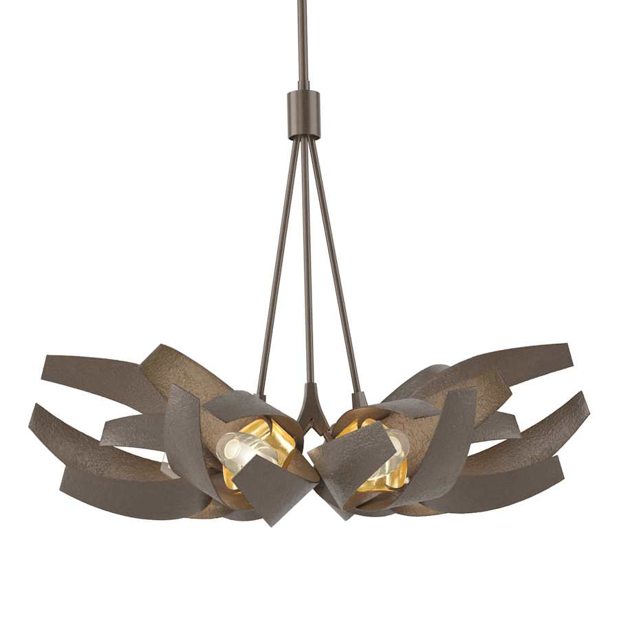 Corona 6 Light 27" Wide Chandelier