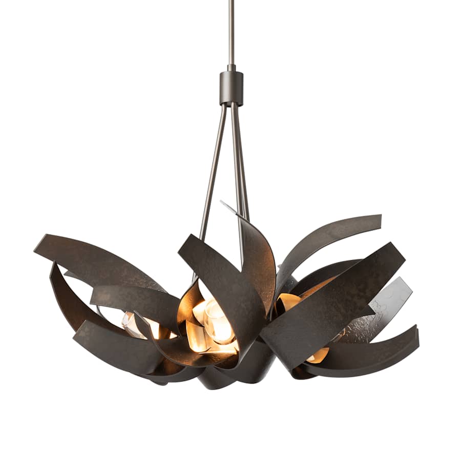 Corona 6 Light 27" Wide Chandelier