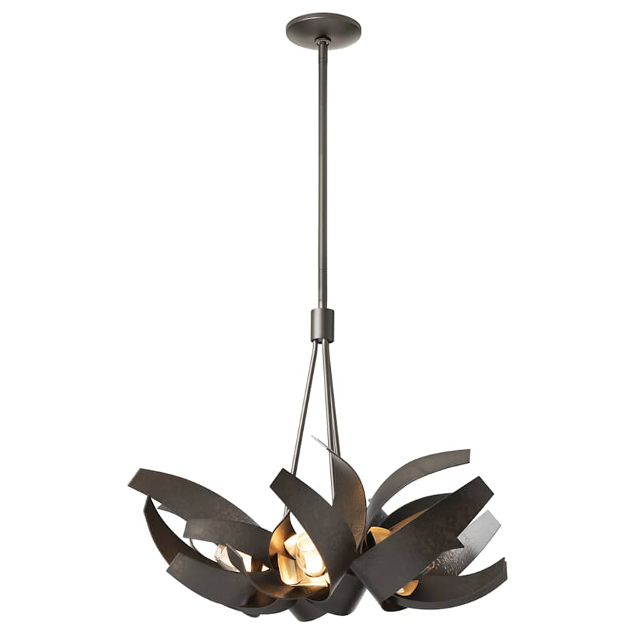 Corona 6 Light 27" Wide Chandelier