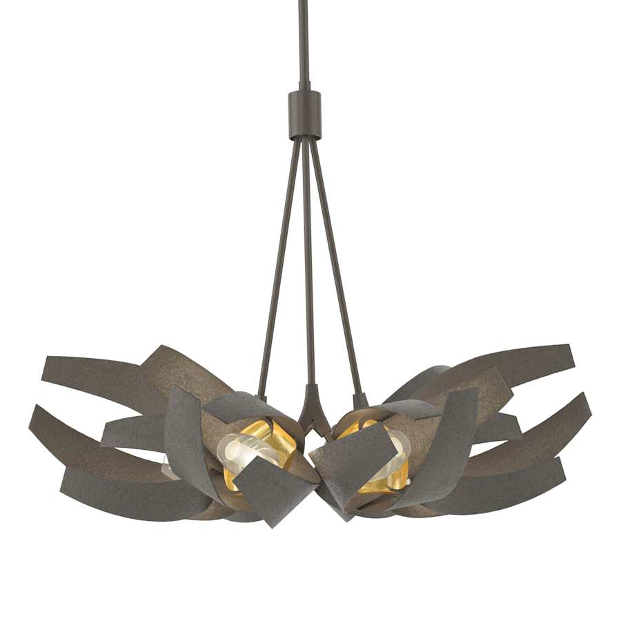 Corona 6 Light 27" Wide Chandelier