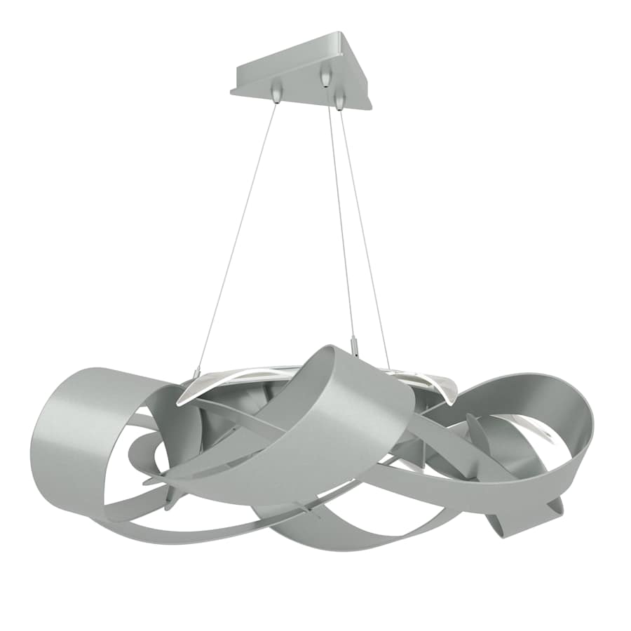 Flux 39" Wide LED Abstract Chandelier
