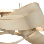 Flux 39" Wide LED Abstract Chandelier