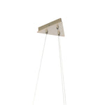 Flux 39" Wide LED Abstract Chandelier