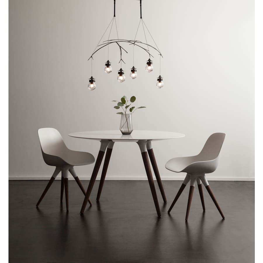 Kiwi 6 Light 37" Wide Linear Chandelier