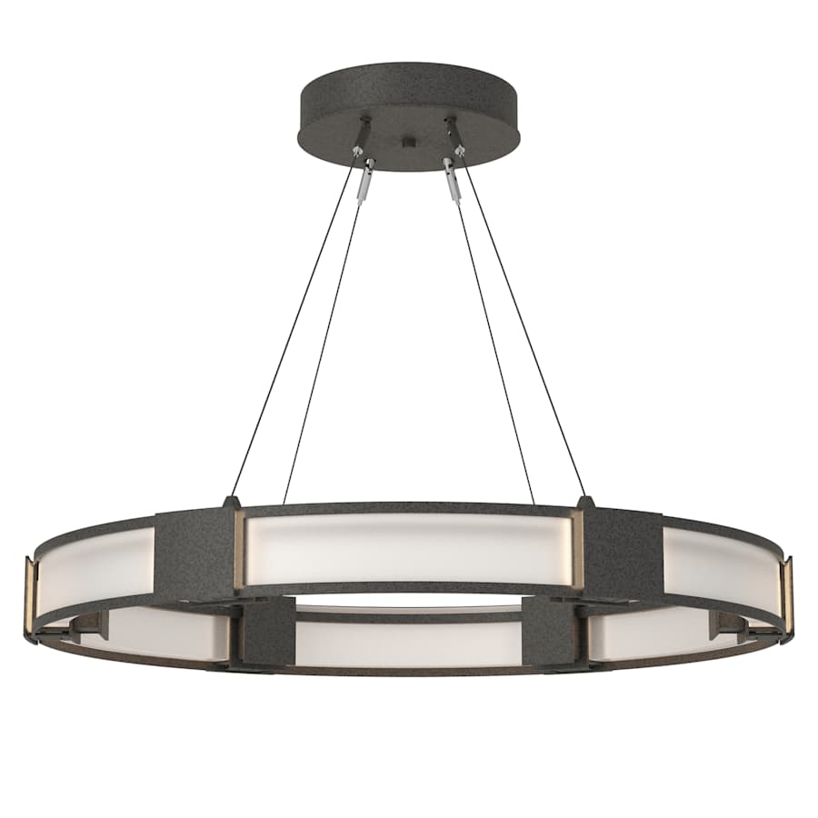 Aura 6 Light 29" Wide LED Ring Chandelier