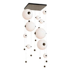 Abacus 36" Wide LED Suspension Multi Light Pendant