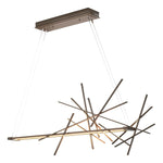 Cascade 51" Wide LED Linear Chandelier