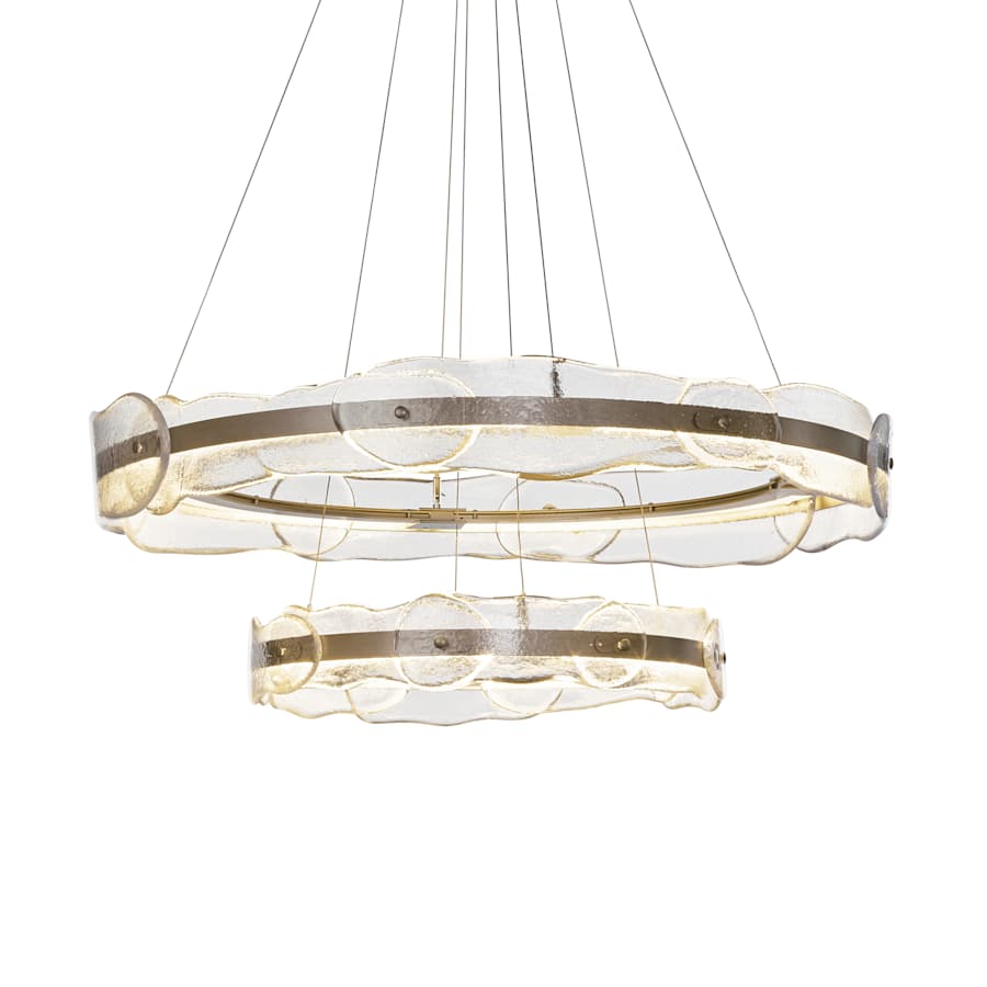 Solstice 37" Wide LED Ring Chandelier