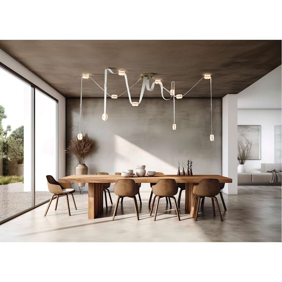 SNAPS 87" Wide Multi Light Pendant