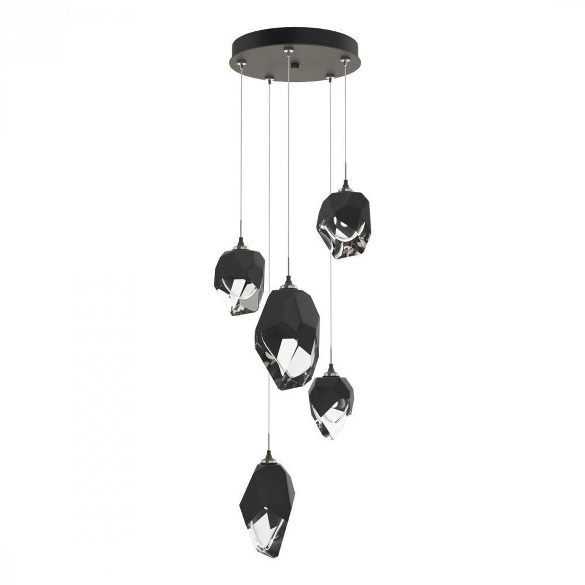 Griffin Stardust Pendant, 6-Lights, Oil Rubbed Bronze, Cool Grey, 39.2"W (131590-SKT-MULT-14-YL0709 5YZYDM)