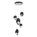 Griffin Stardust Pendant, 6-Lights, Oil Rubbed Bronze, Clear, 39.2"W (131590-SKT-MULT-14-ZM0709 5YZYDN)