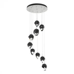 Griffin Stardust Pendant, 6-Lights, Sterling, Cool Grey, 39.2"W (131590-SKT-MULT-85-YL0709 5YZYDW)