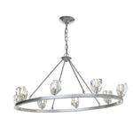 Gatsby Chandelier, 8-Light, Modern Brass, 45.3"W (105021-SKT-86-CR 5N8JH0)