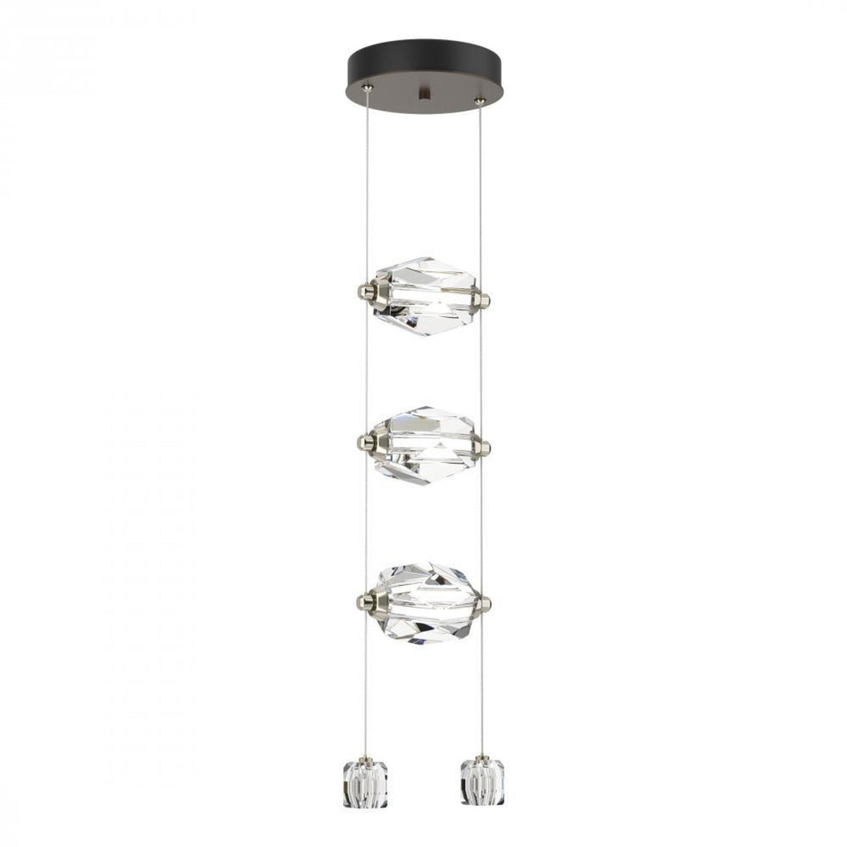 Gatsby Pendant, 9-Light, LED, Vintage Platinum, 27.5"W (139056-LED-STND-82-CR 5Z5XUA)