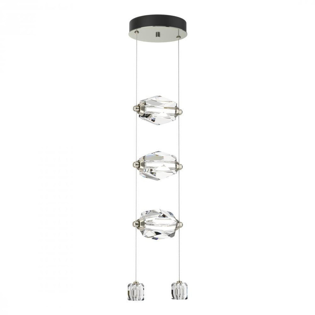 Gatsby Pendant, 3-Light, LED, Dark Smoke, 9.2"W (139058-LED-STND-07-CR 5Z5XUN)