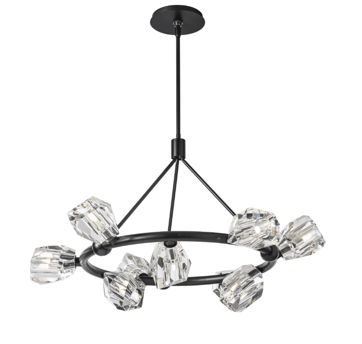 Gatsby Pendant, 8-Light, Oil Rubbed Bronze, 45.3"W (105020-SKT-14-CR 5N8HLK)