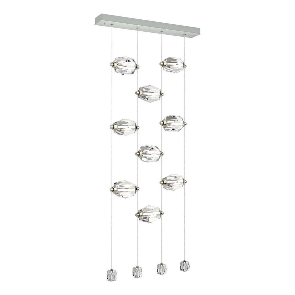 Gatsby Pendant, 9-Light, LED, White, 27.5"W (139056-LED-STND-02-CR 5Z5XU4)