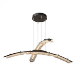 Glissade Large Pendant, LED, Ink, Clear, 43.5"W (137586-LED-STND-89-ZM0749 5Z3114)