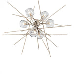 Griffin Stardust Pendant, 6-Lights, Vintage Platinum, Clear, 39.2"W (131590-SKT-MULT-82-ZM0709 5YZYDT)