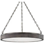 Lynden 8 Light 30" Wide LED Drum Chandelier