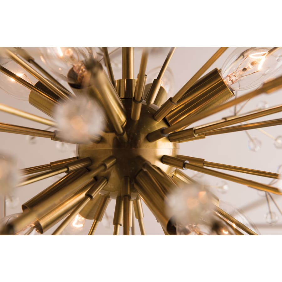 Dunkirk 10 Light 30" Wide Crystal Globe Chandelier