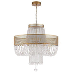Acclaim Dist. - IN11311AG - Viola - Twelve Light Chandelier - 36.25 Inches Wide by 38 Inches High