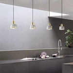 Nordic Ceramic Pendant Light Marble Metal Pendant Lighting