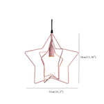 Multiple Star Shaped LED Modern Pendant Light Hanging Lamp Island Lights