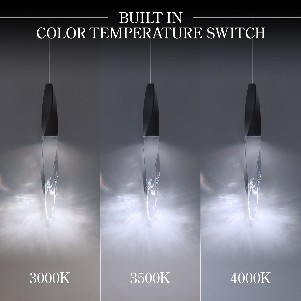 Kindjal 18"H x 40"W 5-Light Crystal Multi-Light Pendant in Black
